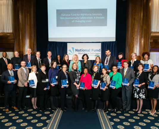 National Fund for Workforce Solutions (NFWS) 10th Anniversary Celebration, November 29, 2017 (Jennifer Morris/Choice Photography/www.choicephotography.com)